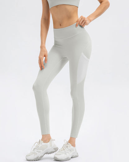 Iris Seamless Pocket Leggings - White