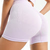 Isabella Seamless Scrunch Shorts - Light Purple