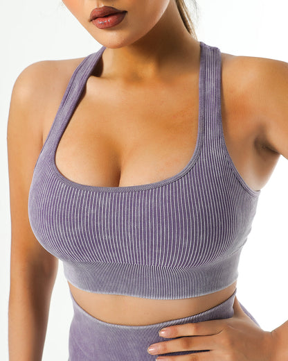 Isabella Sports Bra - Purple