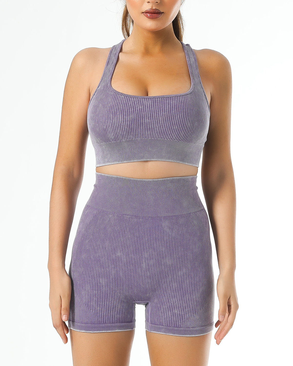 Isabella Sports Bra - Purple