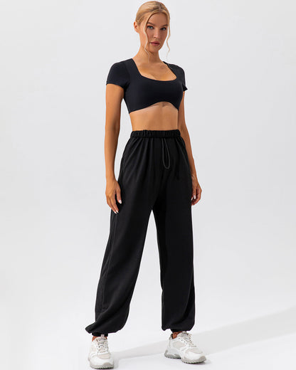 Kaia Crop Top - Black