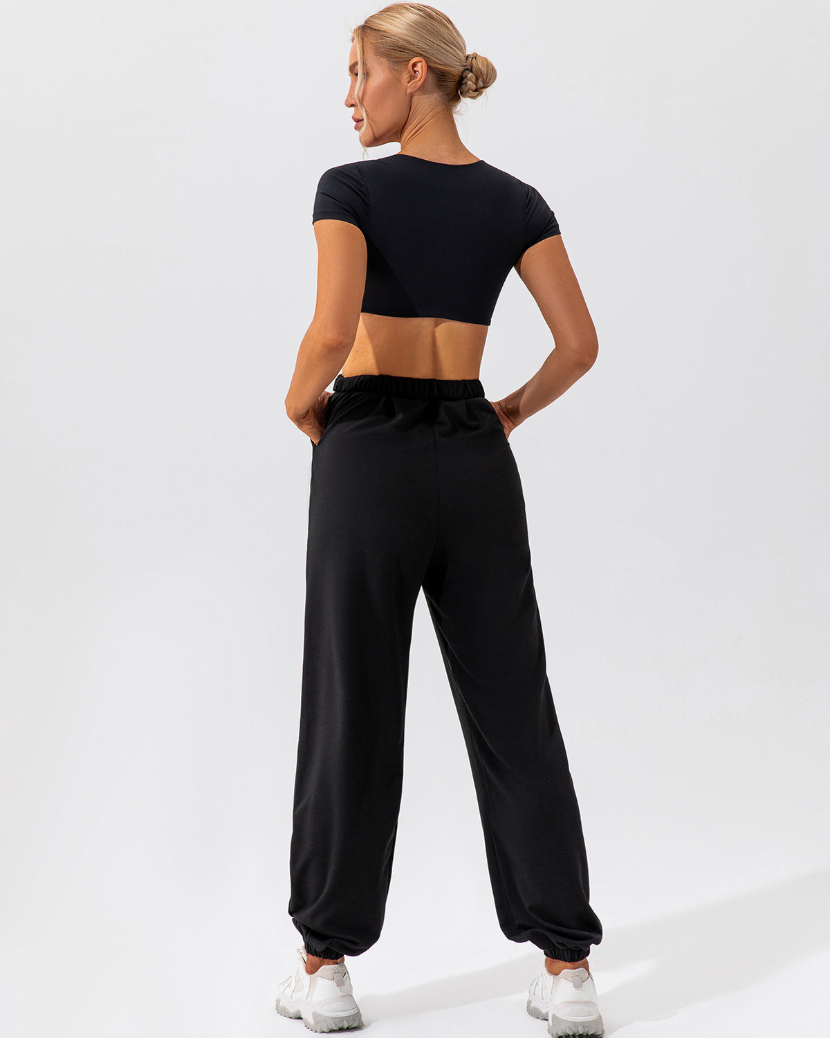 Kaia Crop Top - Black