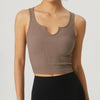 Kataleya Crop Top - Brown