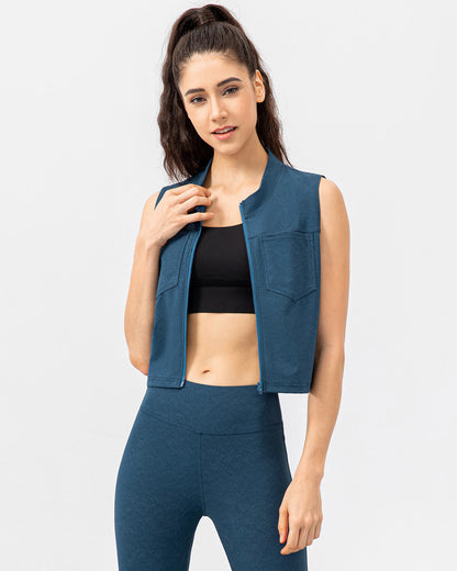 Katherine Sports Vest - Blue