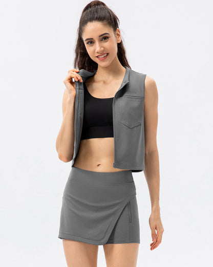 Katherine Sports Vest - Grey