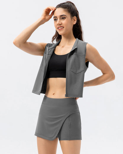 Katherine Sports Vest - Grey