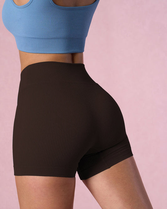 Kelly Seamless Shorts - Brown