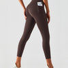 Kiana Pocket Leggings - Brown