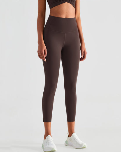 Kiana Pocket Leggings - Brown