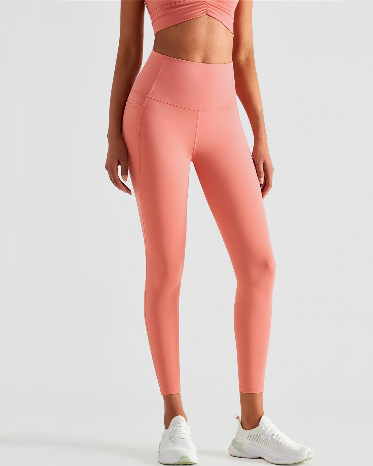 Kiana Pocket Leggings - Pink