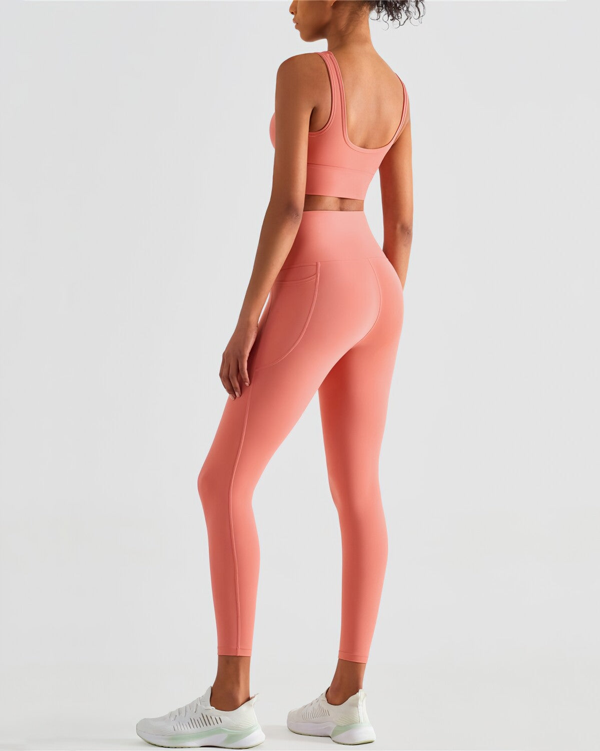 Kiana Pocket Leggings - Pink