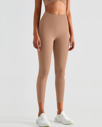 Kiana Pocket Leggings - Tan