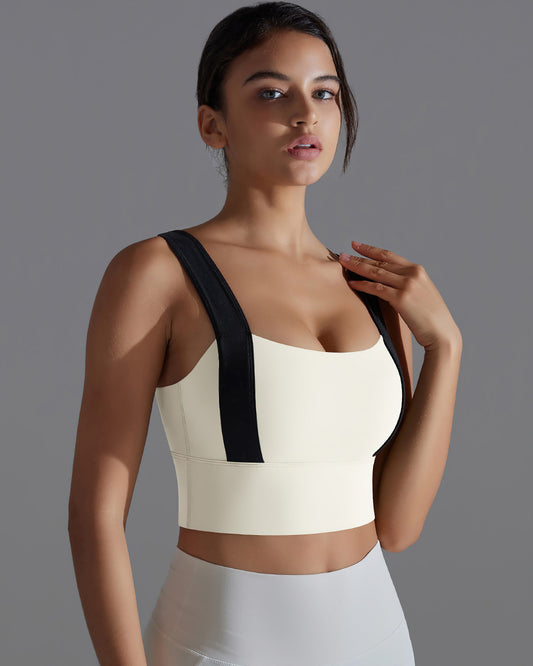 Kiera Sports Bra - Beige