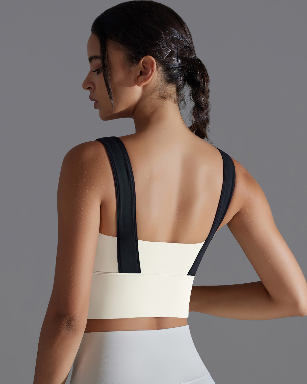 Kiera Sports Bra - Beige