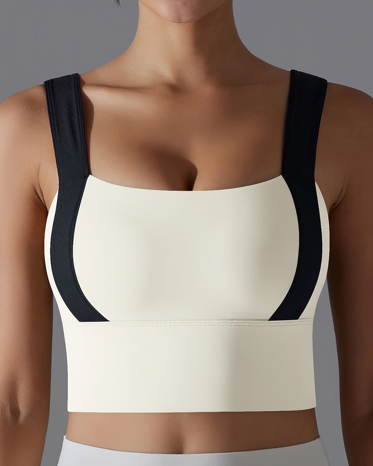 Kiera Sports Bra - Beige