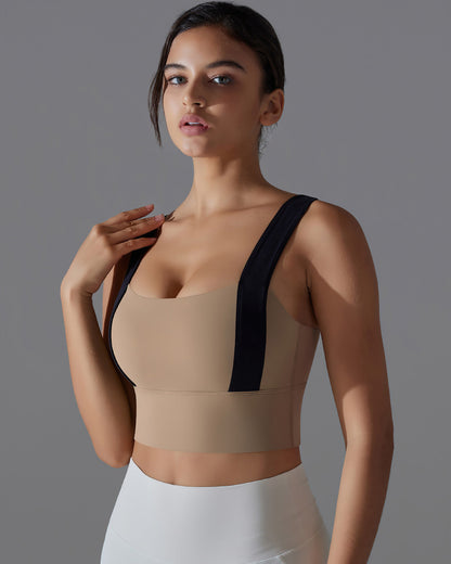 Kiera Sports Bra - Khaki