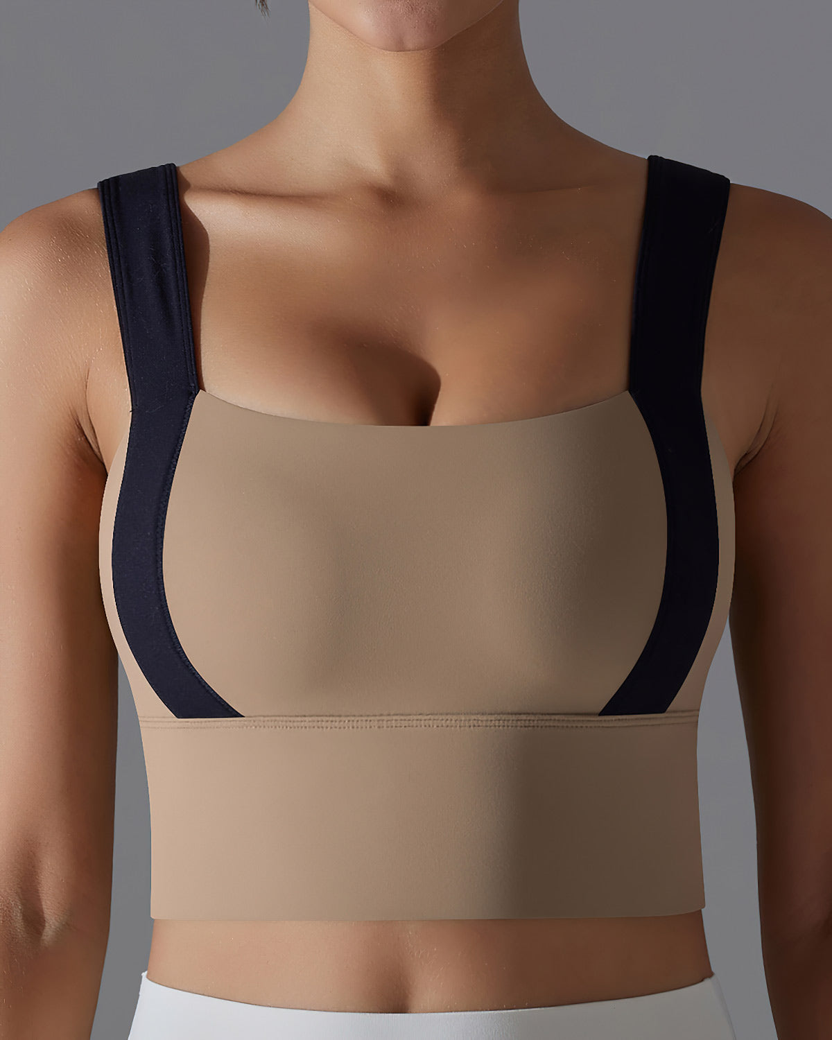 Kiera Sports Bra - Khaki