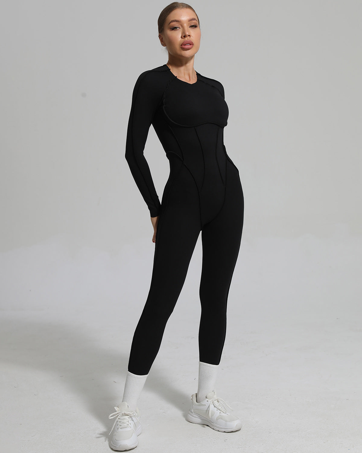 Kira Flex Jumpsuit - Black