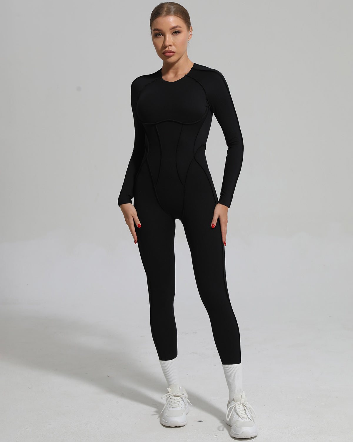 Kira Flex Jumpsuit - Black