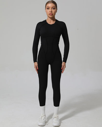 Kira Flex Jumpsuit - Black