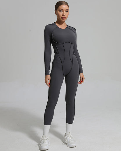 Kira Flex Jumpsuit - Grey