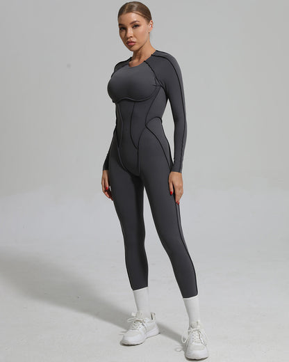 Kira Flex Jumpsuit - Grey