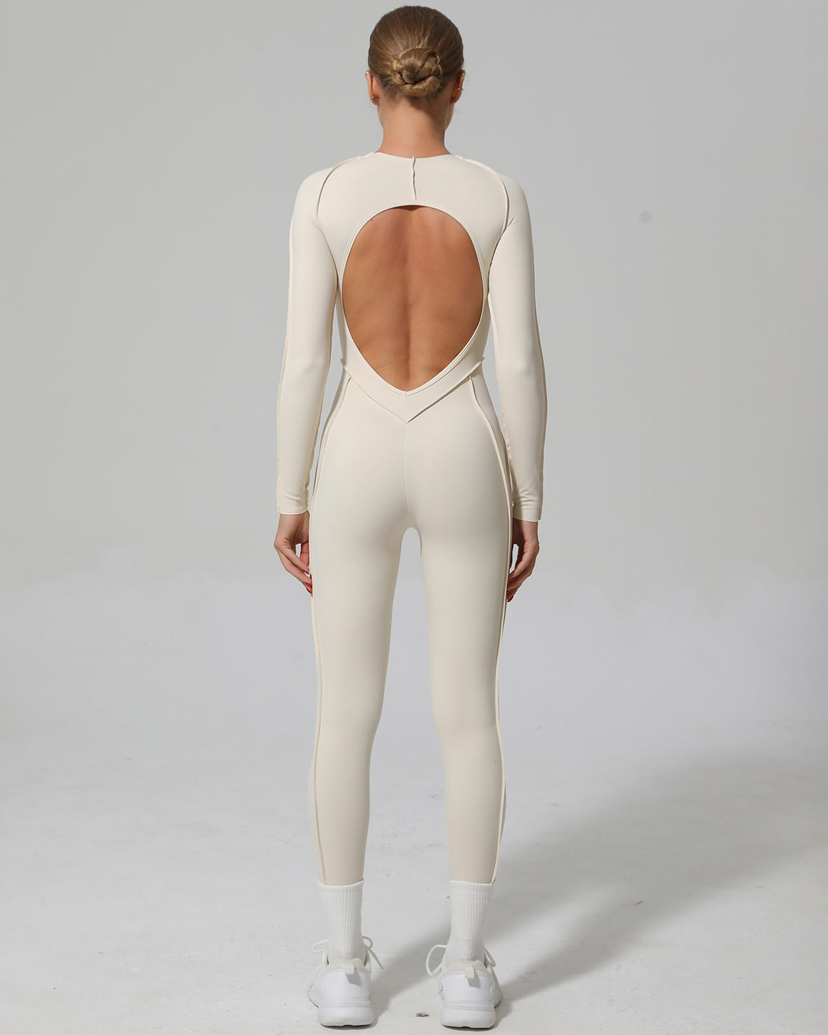 Kira Flex Jumpsuit - Beige