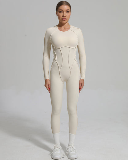 Kira Flex Jumpsuit - Beige