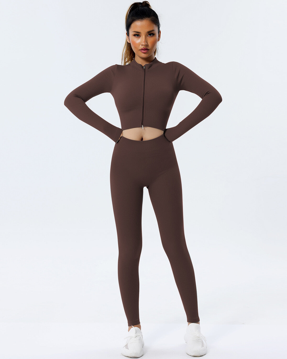 Kylee Long Sleeve - Brown