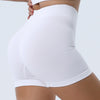 Kylee Seamless Scrunch Shorts - White