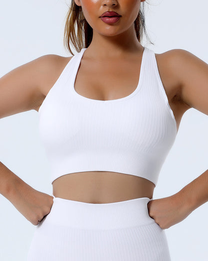 Kylee Sports Bra - White