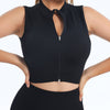 Kylee Tank Crop Top - Black