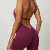 Kylie Seamless Scrunch Jumpsuit - Purple