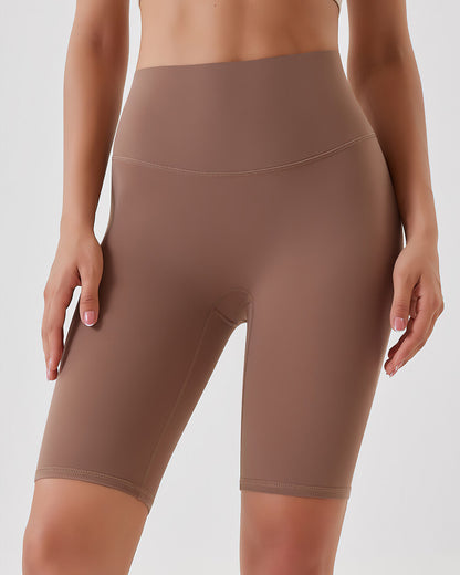 Lara Seamless Biker Shorts - Beaver