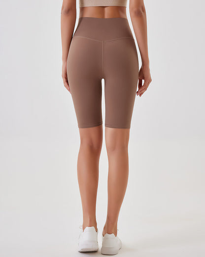 Lara Seamless Biker Shorts - Beaver