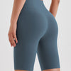 Lara Seamless Biker Shorts - Blue Bayoux