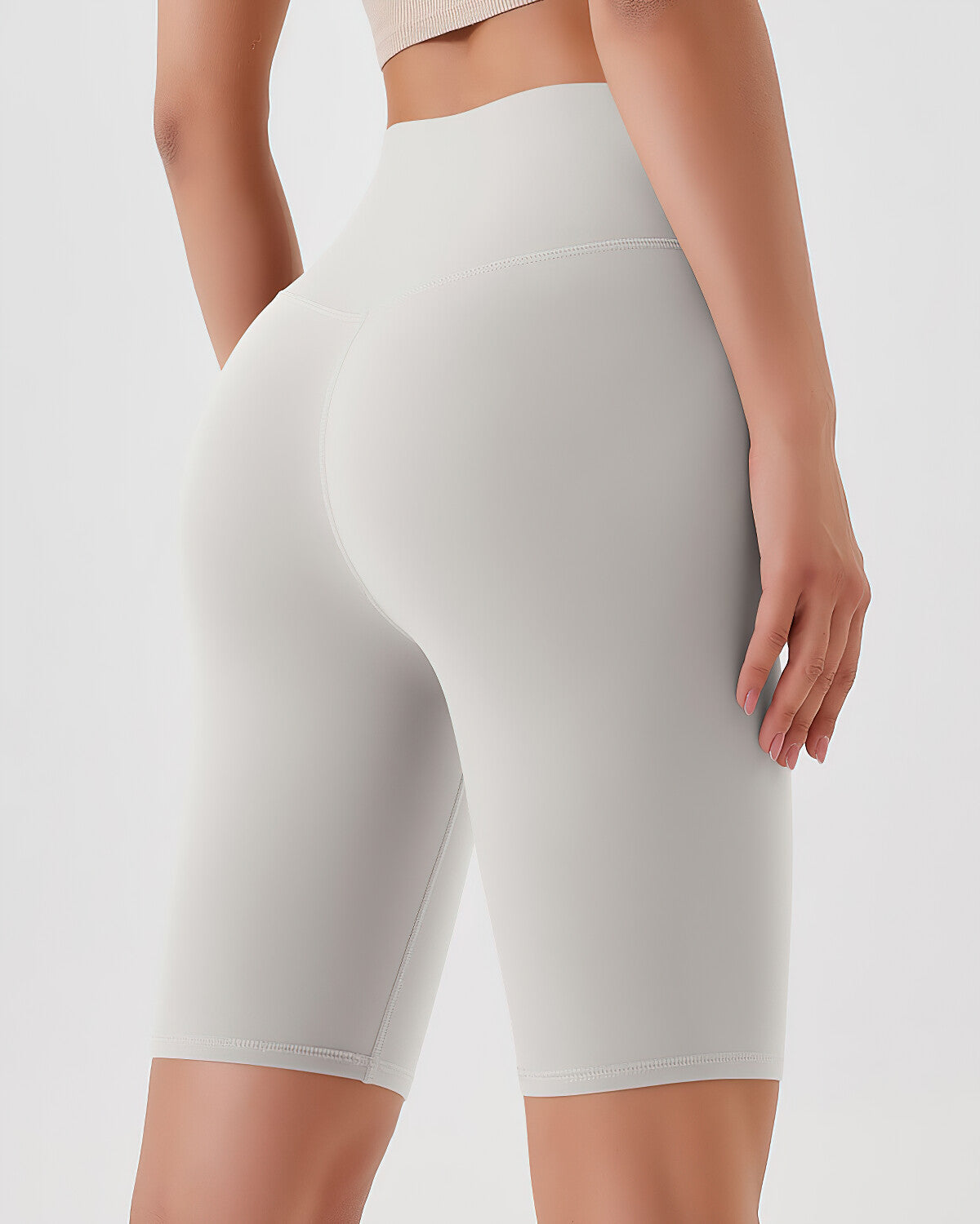 Lara Seamless Biker Shorts - Cloud