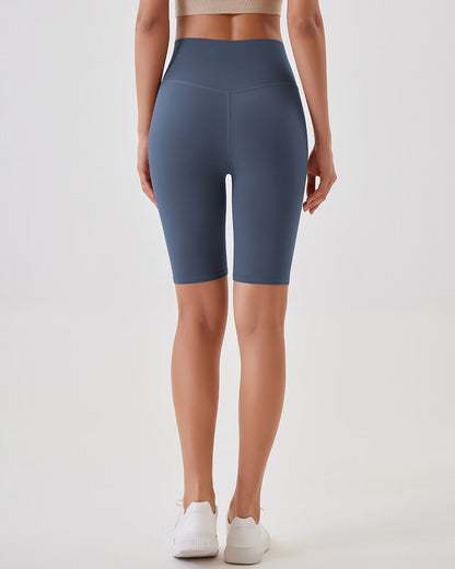 Lara Seamless Biker Shorts - Fiord