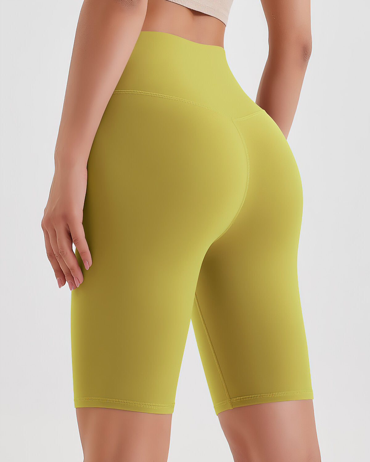 Lara Seamless Biker Shorts - Husk