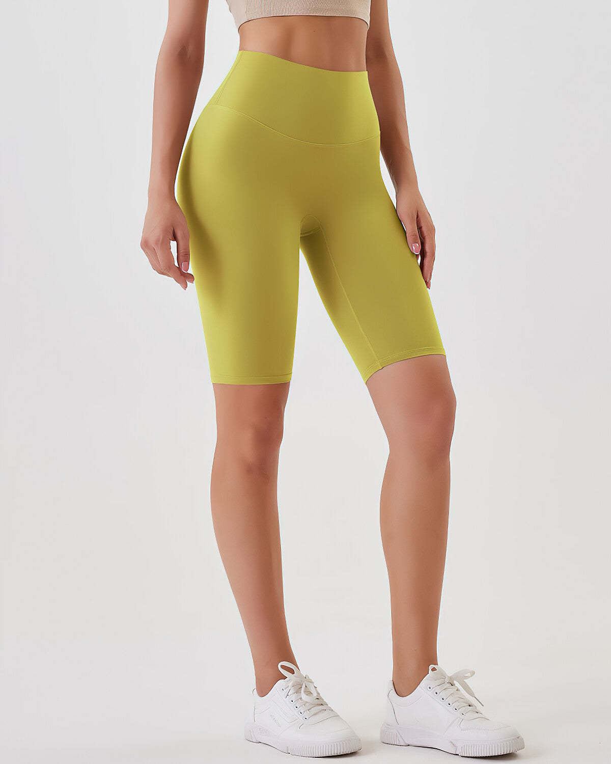 Lara Seamless Biker Shorts - Husk