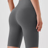 Lara Seamless Biker Shorts - Mid Grey