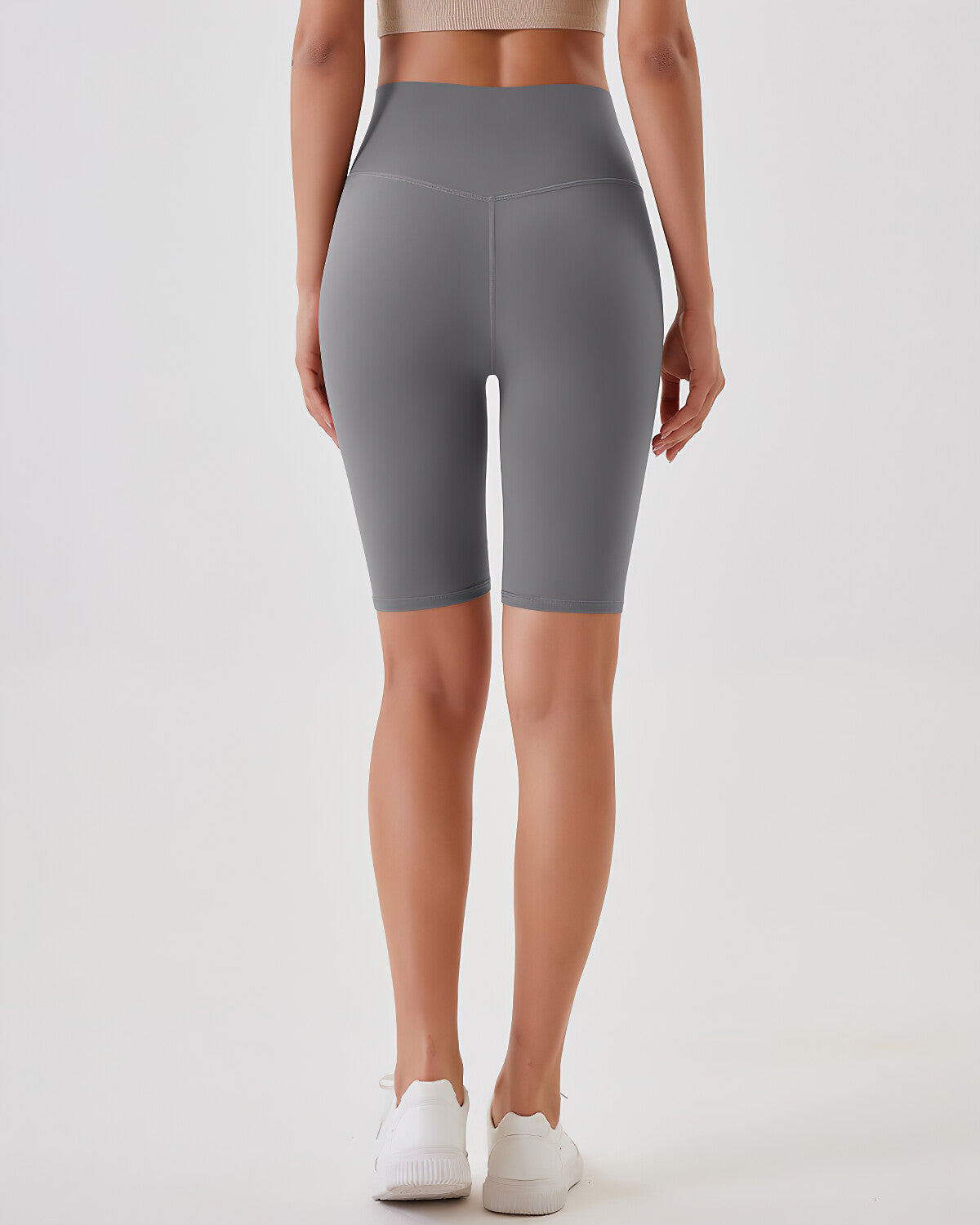 Lara Seamless Biker Shorts - Mobster