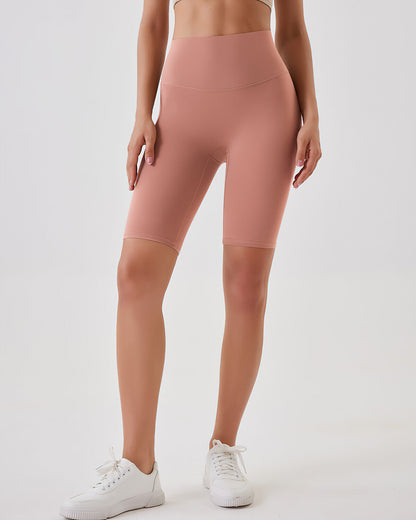 Lara Seamless Biker Shorts - Old Rose