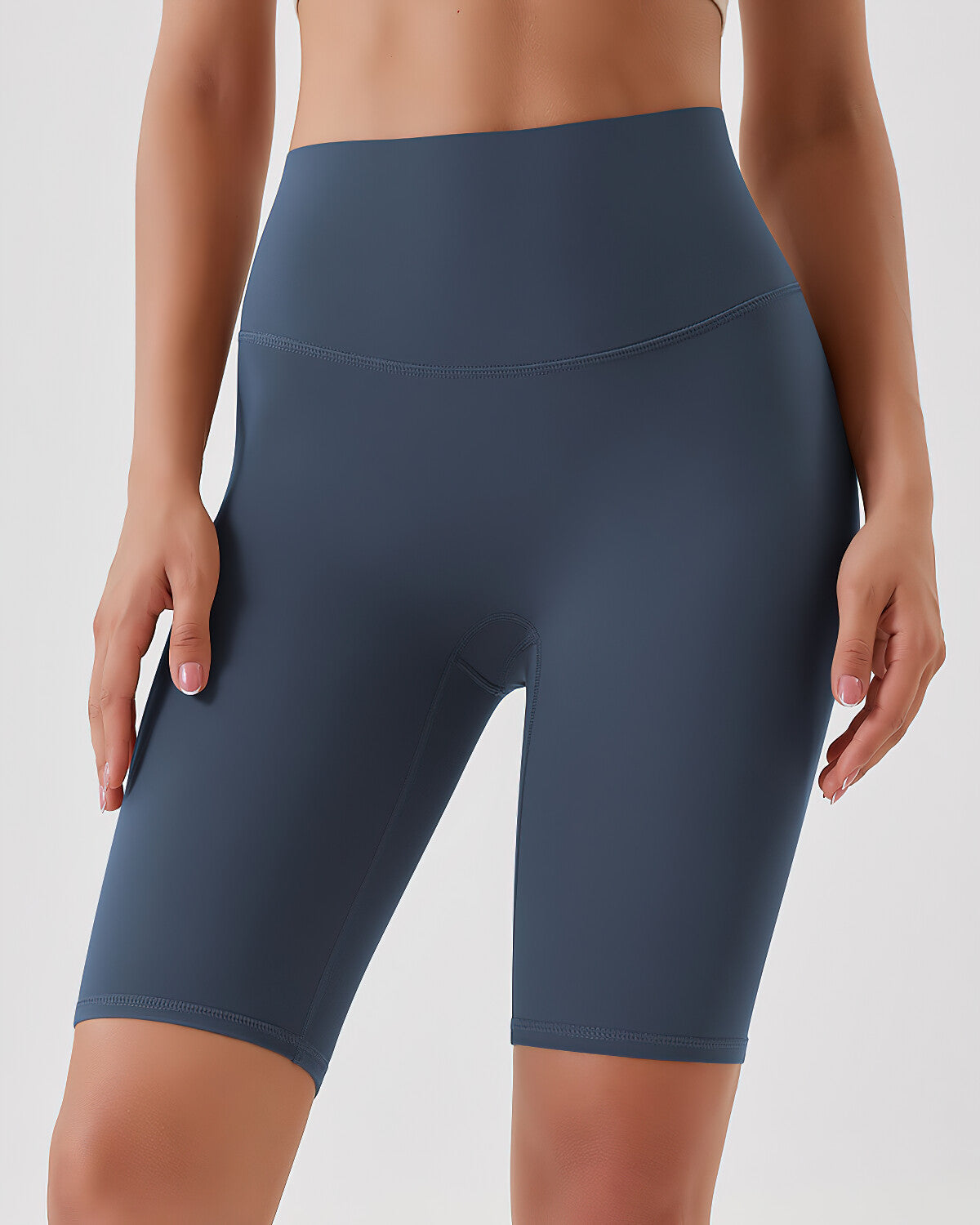 Lara Seamless Biker Shorts - River Bed