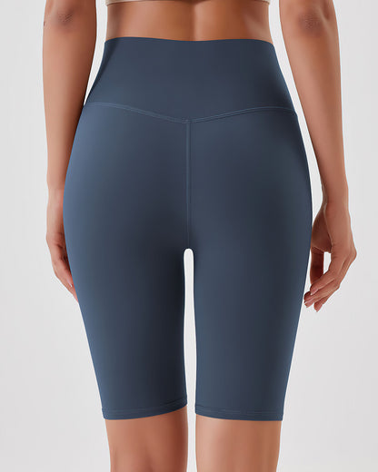 Lara Seamless Biker Shorts - River Bed