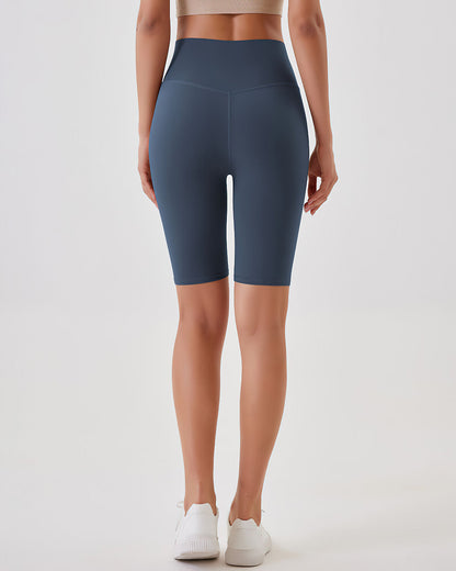 Lara Seamless Biker Shorts - River Bed