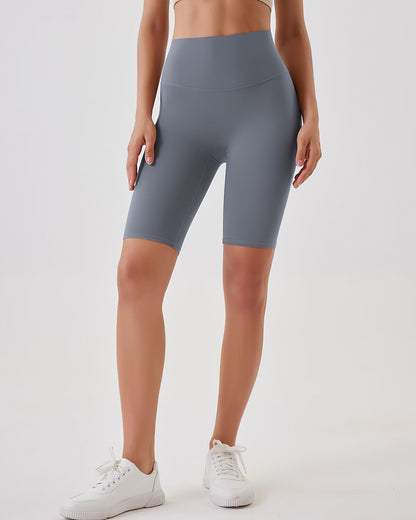 Lara Seamless Biker Shorts - Storm Grey