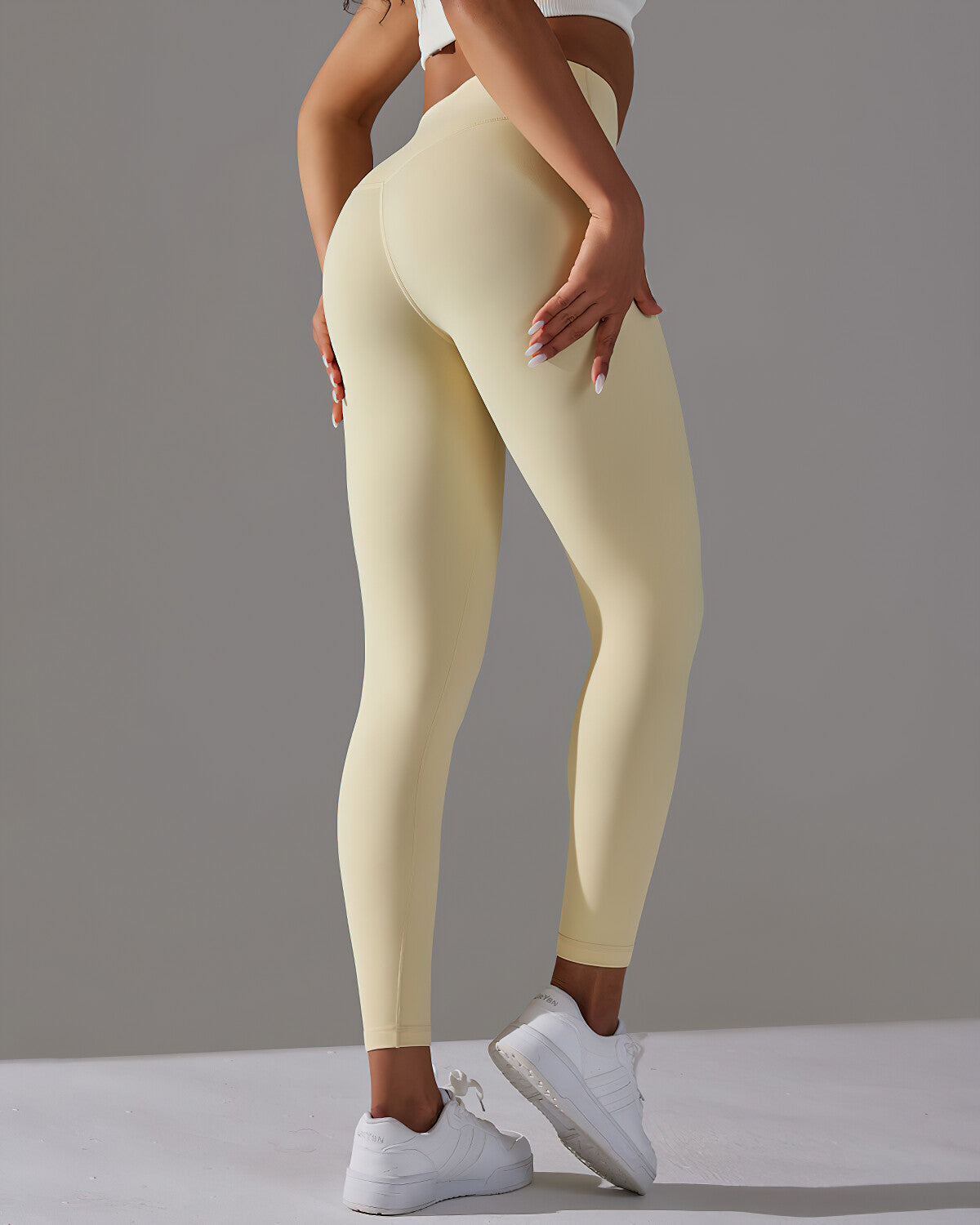 Lara Seamless Leggings - Beige