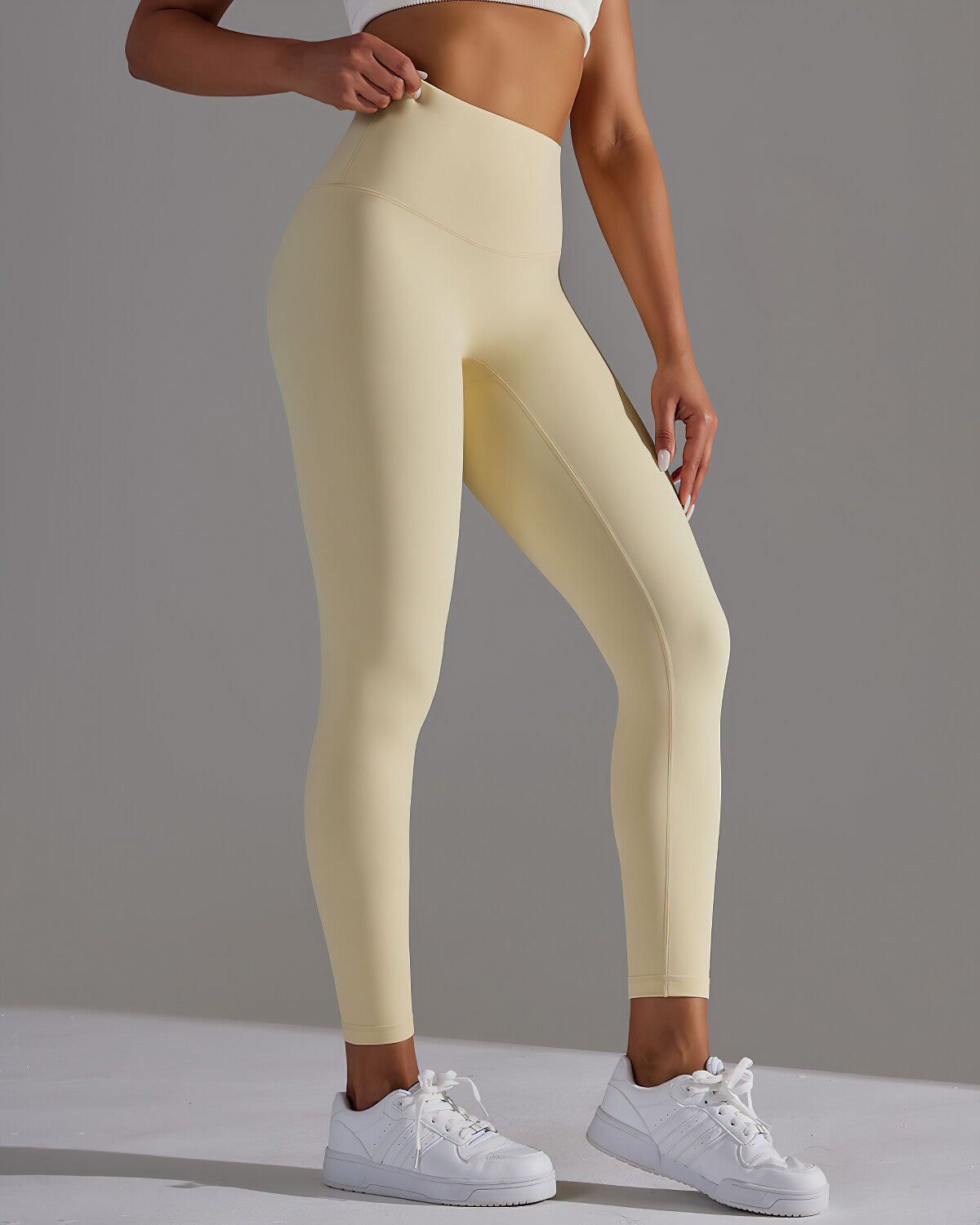 Lara Seamless Leggings - Beige