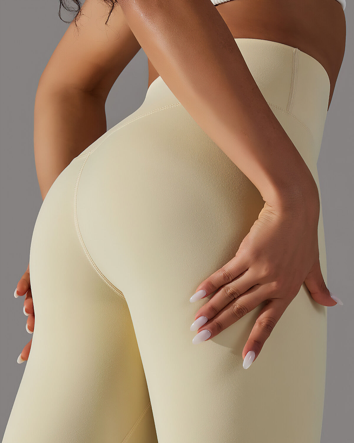 Lara Seamless Leggings - Beige